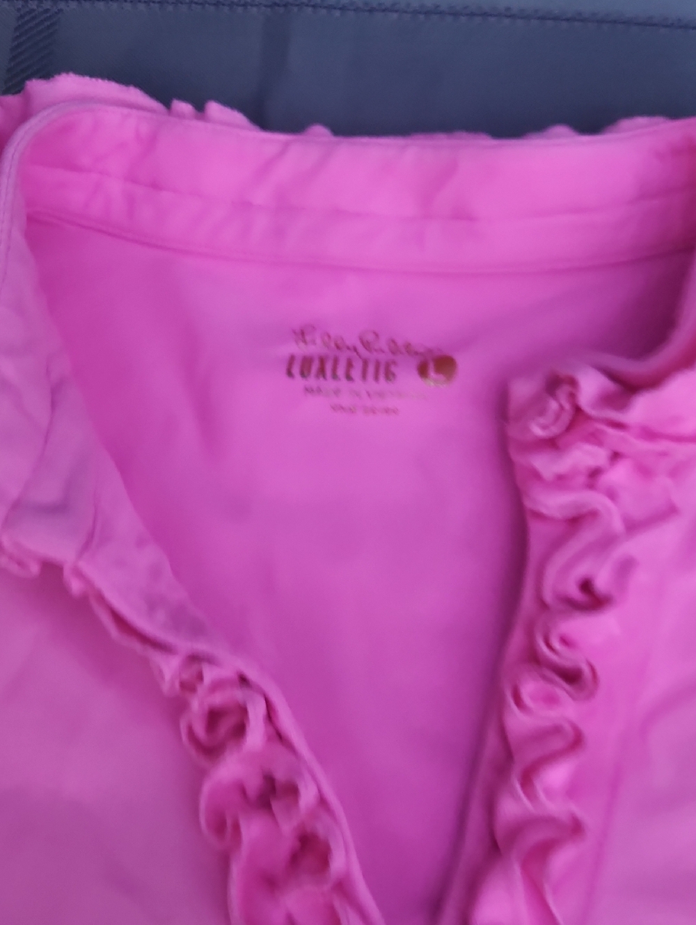 Lily PULITZER RUFFLED POLO